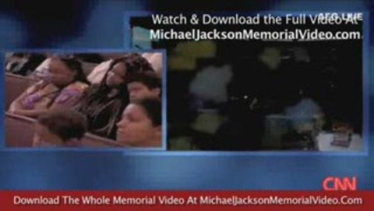 Michael Jackson memorial service full video