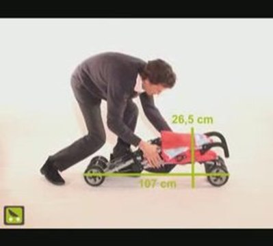 Poussette-Magazine : pliage de la Chicco CT 0.5