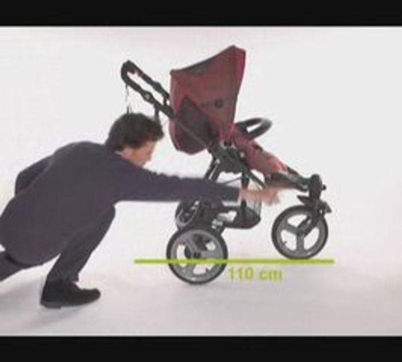 Poussette-Magazine : dépliage de la Bébé Confort High Trek