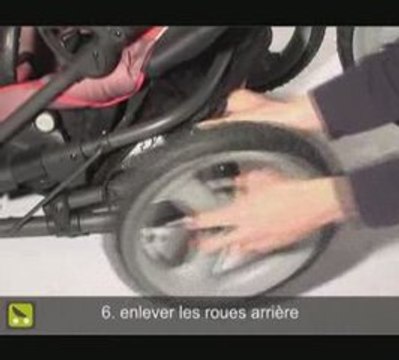 Poussette-Magazine : pliage de la Bébé Confort High Trek