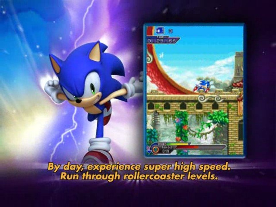Sonic Unleashed - Jeu téléphone mobile Gameloft