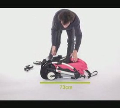 Poussette-Magazine : pliage de la Bugaboo Bee