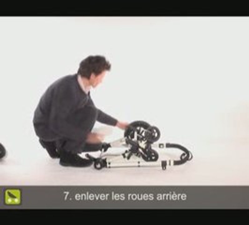 Poussette-Magazine : pliage de la Bugaboo Cameleon