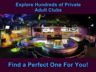 Private Adult Clubs