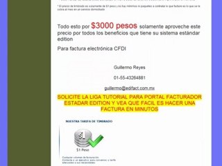 (Factura Electronica) CFDI