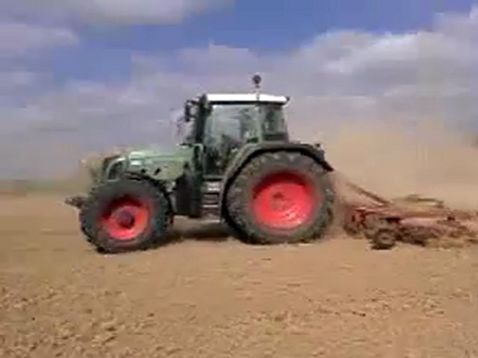 Préparation de sol avant semi