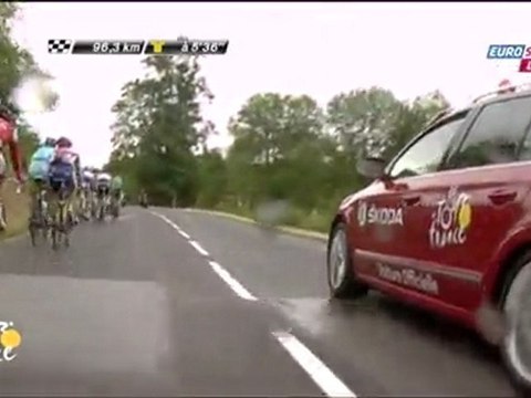 Tour de France 2011- ÉTAPE 8 - Aigurande=>Super-Besse Sancy 189 km,HD(4)