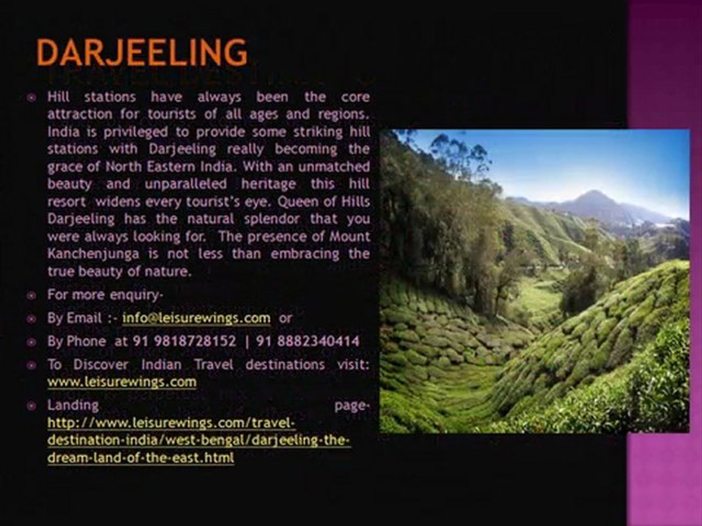⁣Travel destinations India