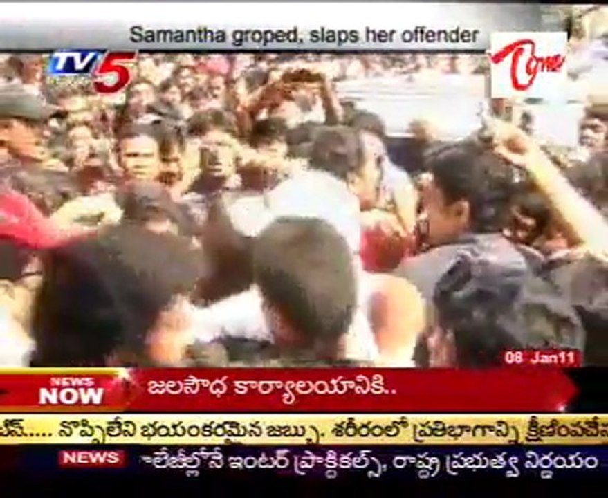 Samantha groped, slaps her offender