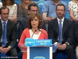 Download Video: Saénz de Santamaría y Basagoiti encabezan el mitin del PP en