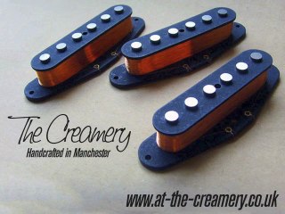 "Extra Width" Stratocaster Pickups by The Creamery - Played Clean