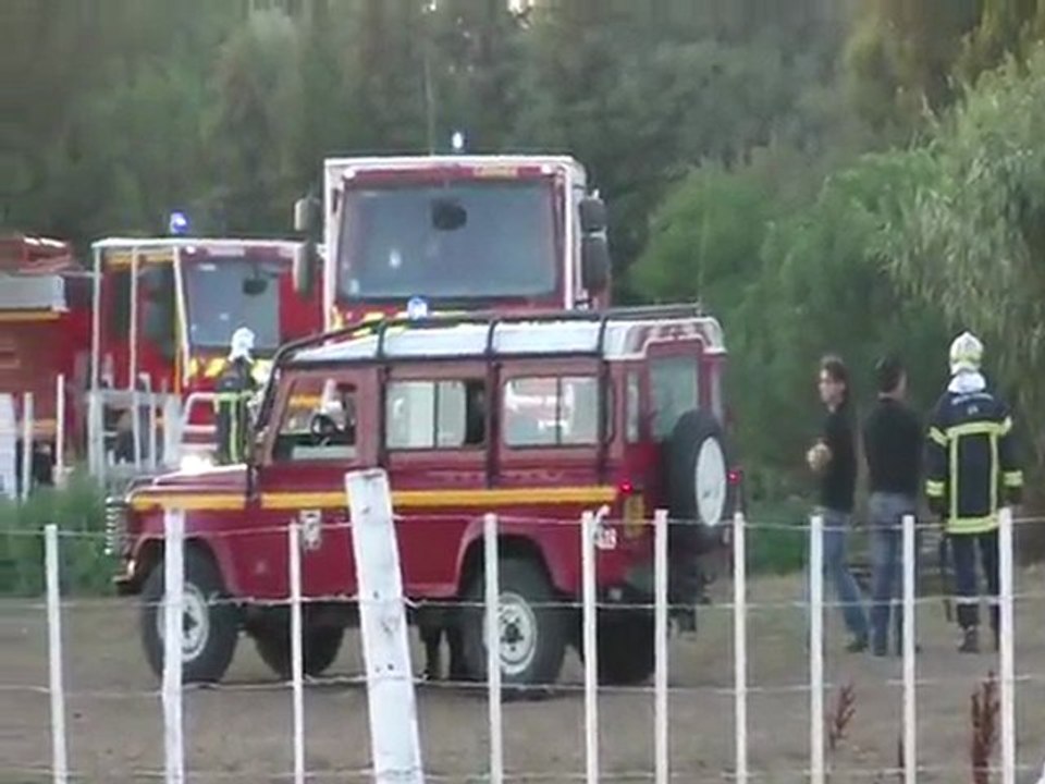 CAP D'AGDE - 2011 - Intervention Pompiers Agde le 1 juillet au Cap d'Agde