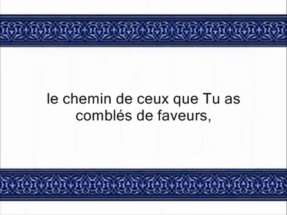 1- Al-Fatiha