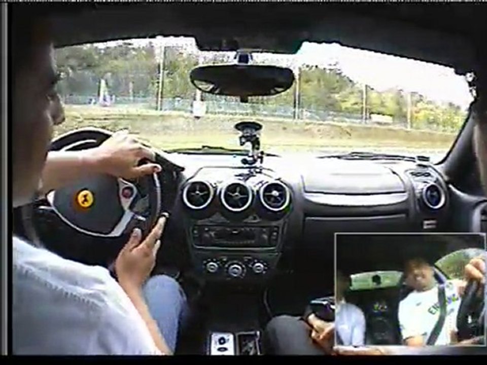 ferrari f430 piloté par rabii