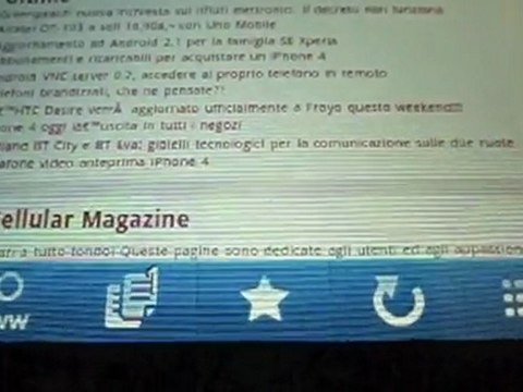 Sony Ericsson Xperia X10 mini PRO Software tour