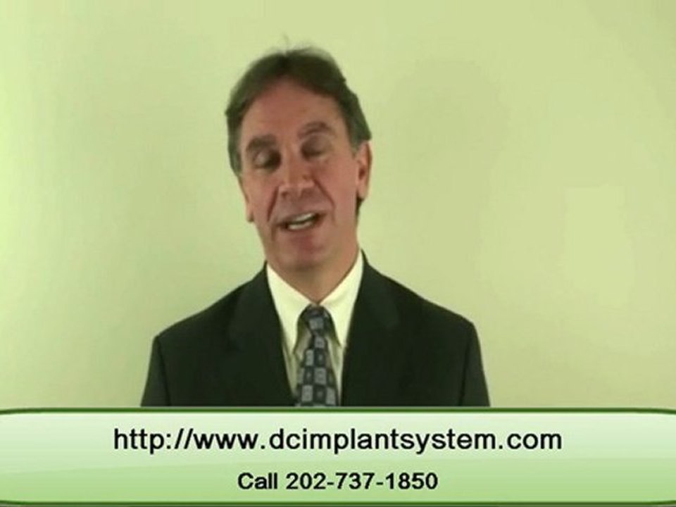 Washington Cosmetic Dentist on Dental implant Procedure