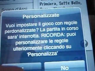 Videogiochi di carte per iPhone: iScopa