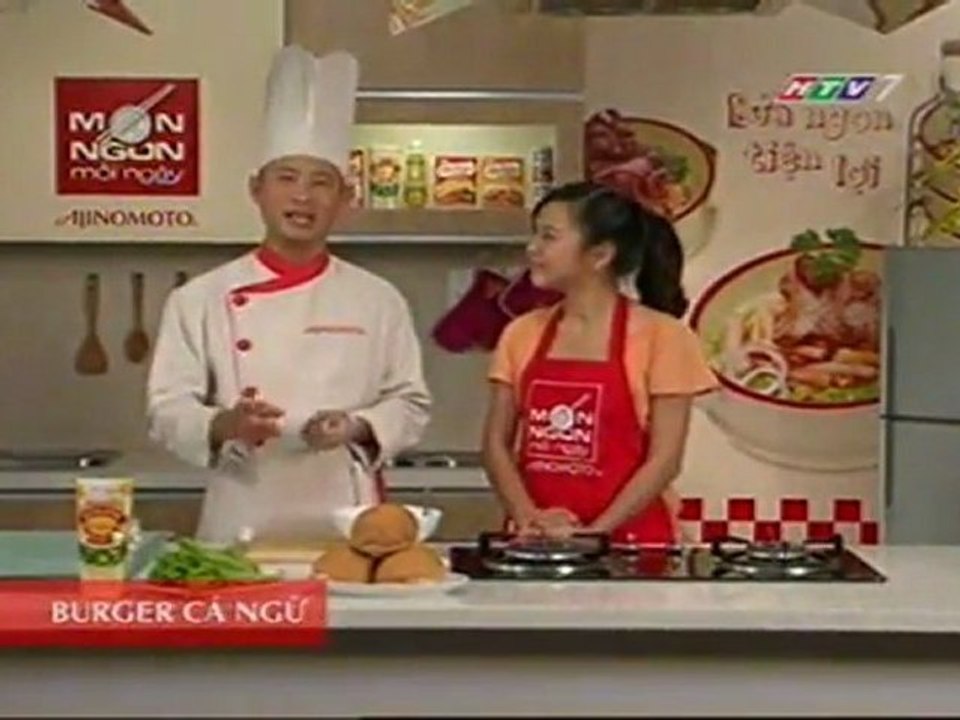 tranchau_Burger cá ngừ