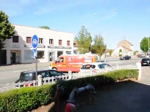 DEPART VSAV 1 SAPEURS POMPIERS DE CHAUMONT