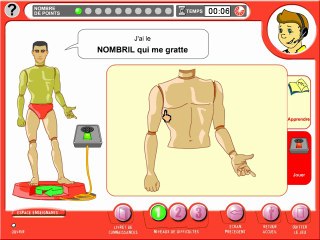 Hector, les parties du corps