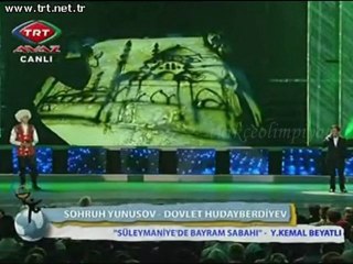 19 Süleymaniyede bayram sabahı Kum sanatı kapanış