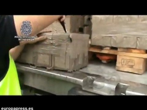 Interceptan un camión TIR cargado de hachís