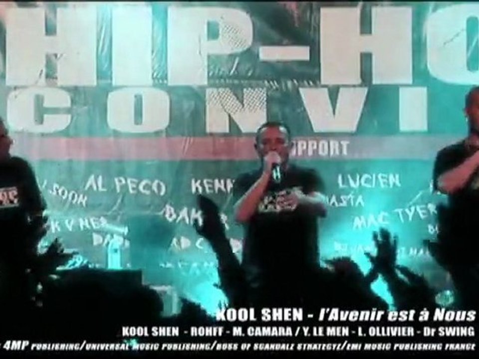 KOOL SHEN feat JEFF LE NERF - L'avenir est à nous  - Paris Cuba