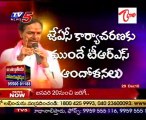 TRS Agitation For Telangana about SriKrishna Committee Report