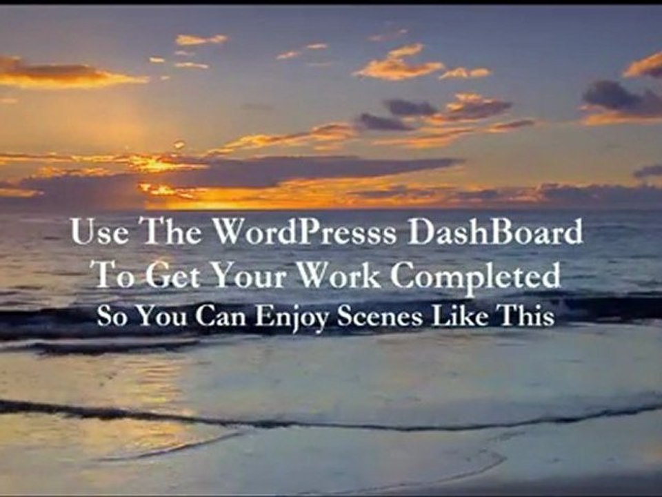 WordPress Video Tutorial