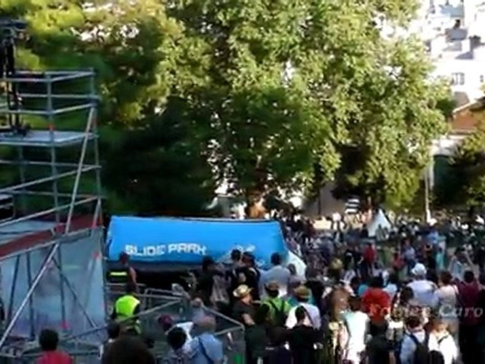 Taig Khris World Record  2011- Le saut de l'Ange au Sacré Coeur (Officiel video Fc)