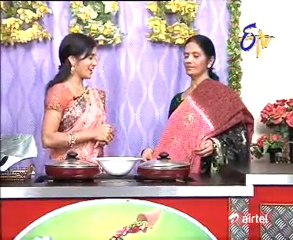 Abhiruchi -  Chama Dumpa masala kura -  ginger mint  -soya pachadi  -04