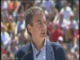 Zapatero protagoniza el mitin de los socialistas valencianos