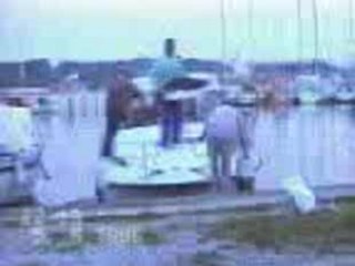 Une descente de bateau eclaboussante !