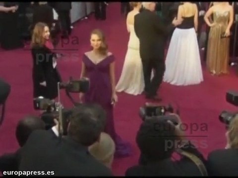 Natalie Portman en la recta final de su embarazo