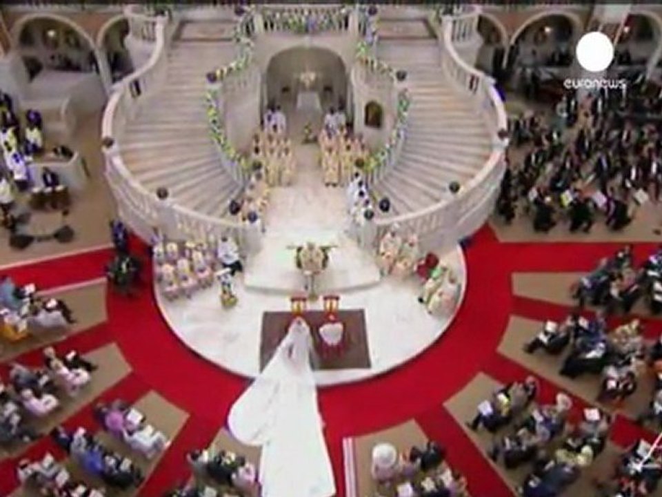 Premiers pas de deux du prince et de la princesse de Monaco