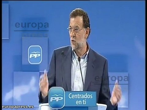 Rajoy ha dicho que cuando llegue a La Moncloa recuperará el