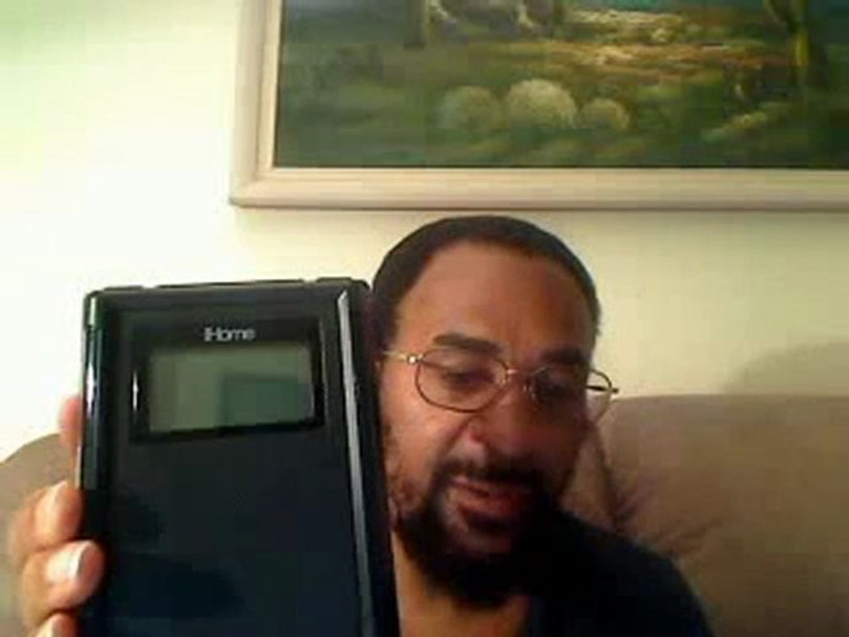 IHOME DOCKING STATION CLOCK RADIO NANNY-SPY-CAMERA W/BUILT-IN MOTION-ACTIVATED DVR (Buy/Rent)