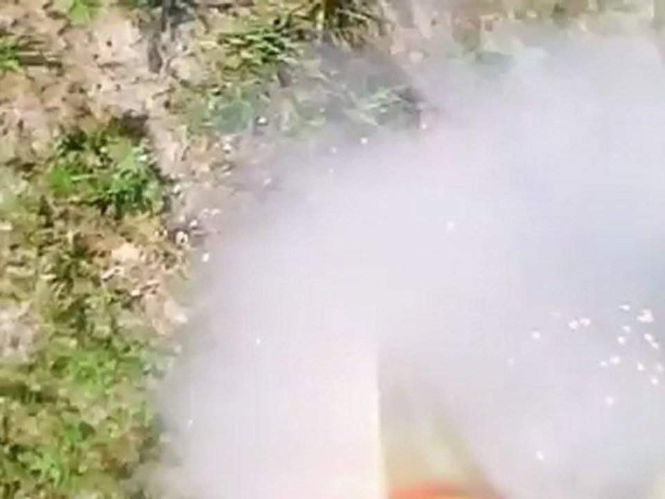 Wide Angle Camera Mounted on Firework POV