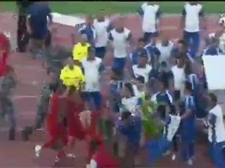 Football violence Lebanon vs Kuwait