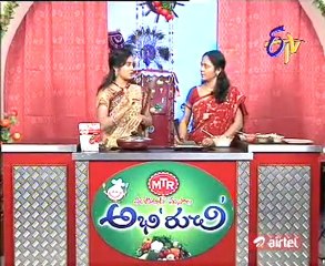 Abhiruchi - Recipes - Alu Gobi, Budidha Gummadi Halwa & Jonna Dosa - 03