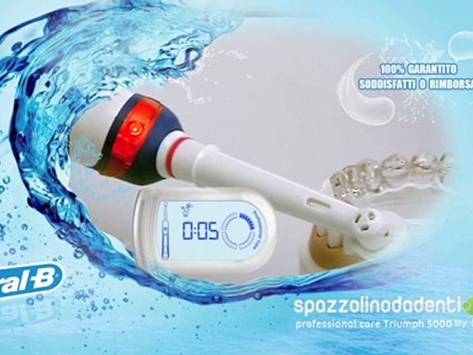 Oral B Triumph 5000 IQ Smartguide Wireless by Braun