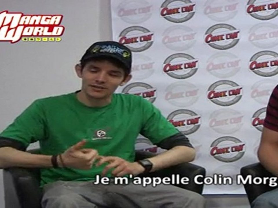 Merlin & Arthur à Comic Con' Paris : Colin MORGAN & Bradley JAMES