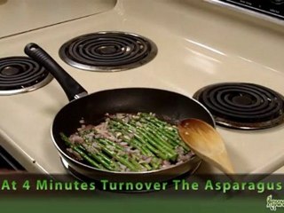 Asparagus Recipe - Sauté in Butter