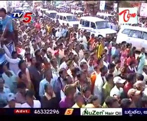 Y.S.jagan's Jaitra yatra @ Un Believable Response -Paderu, Visakhapatnam