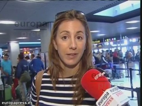 Primeras cancelaciones a causa de la nube de ceniza del volc