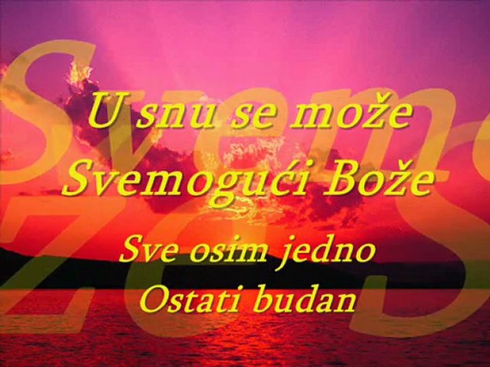 Dino Merlin-Nedostajes (lyrics)