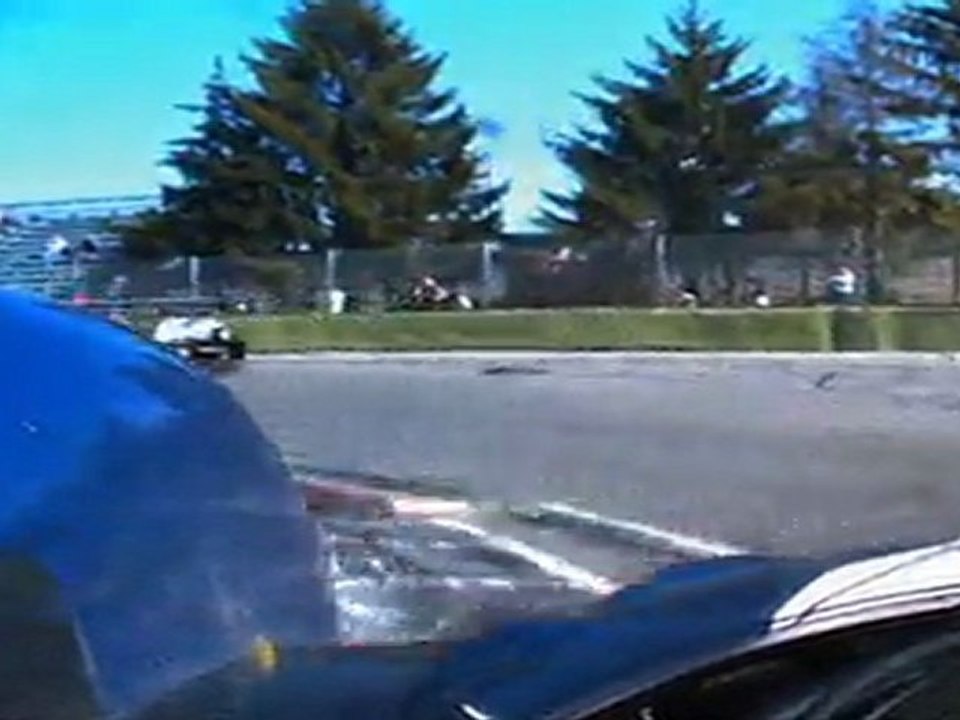 Peugeot 6H d'Imola : Crevaison de S. Bourdais