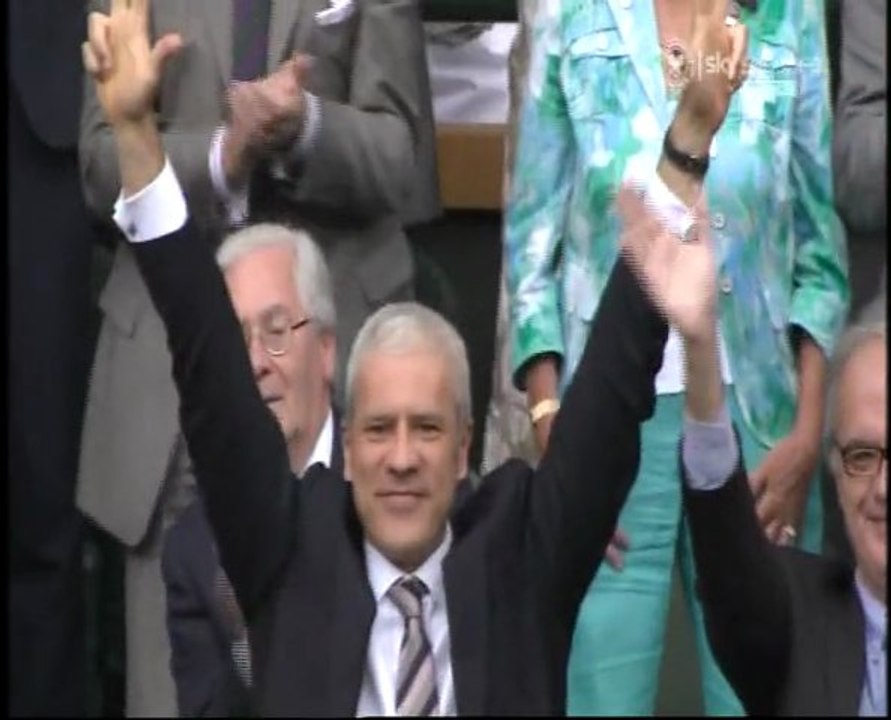 Wimbledon 2011  Finale Djokovic-Nadal Men's Finals Match Point 6-4 6-1 1-6 6-3