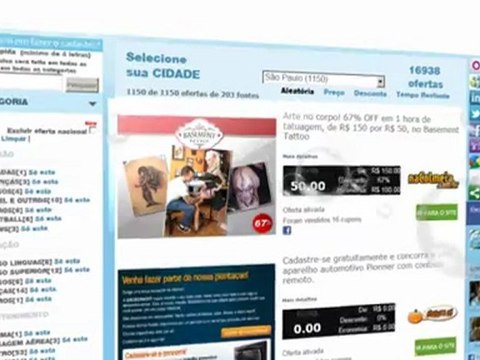 Mar de Cupons Agrupador de Compras Coletivas