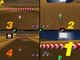 Super Mario Kart 64 - Multiplayer (BFrancois)
